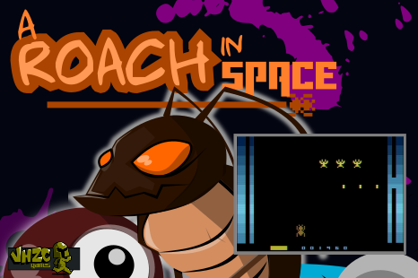 a roach in space
